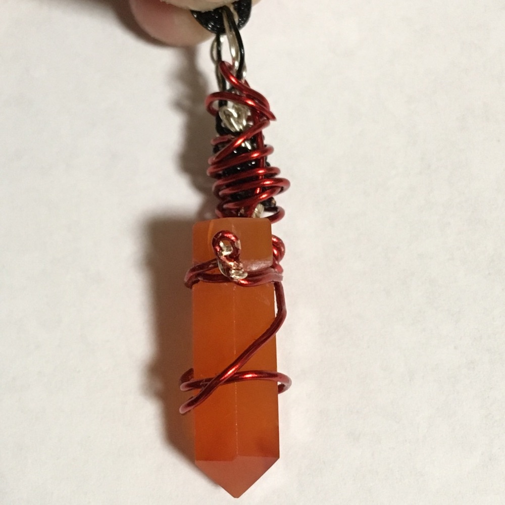 Carnelian necklace